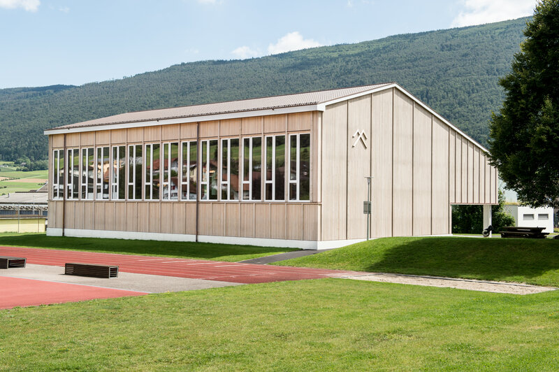 Behandelte Holzfassaden